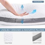 Latchini Air Flow Pillows Air Mesh Sides Maximising Airflow Preventing Overheating for a Cool Night's Sleep Hotel Pillows