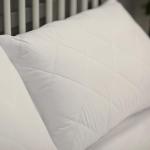 Latchini Bed Pillows with Quilted Cover Standard Size Pillows Extra Soft Filling, Hollow-fiber Premium Sleeping Pillow Set.