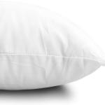 Latchini White Cushion Inners, Premium Hollow-fiber Fluffy Cushion Pads, Bounce Back Cushion Inserts for Sofa