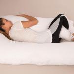 Latchini Pregnancy Pillow, 12Ft U-Shape Full Body Pillow Cushion Support for Back, Neck, and Legs Maternity Pillow for Pregnancy Support, Super Soft Comfortable Body Pillow